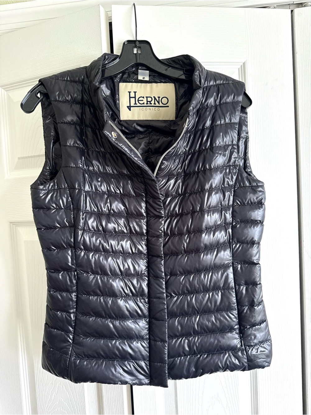 NEW Herno Vera Quilted Down Puffer Vest in Black